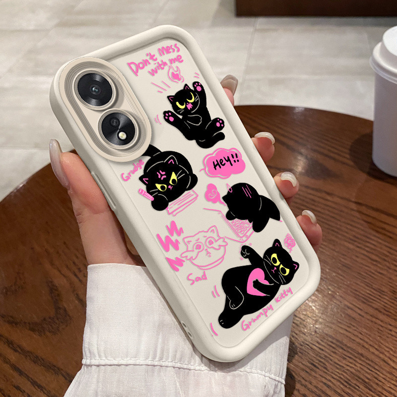 สําหรับOppo A38 สําหรับOppoA38 OPOP A38 0PP0 OPปลอกHP Softcase KesingซิลิโคนLucu Cessingโทรศัพท์Soft