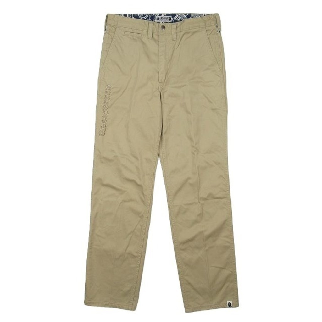 APE A BATHING APE x UNDEFEATED CHINOS ♪ 3 Direct from Japan Secondhand