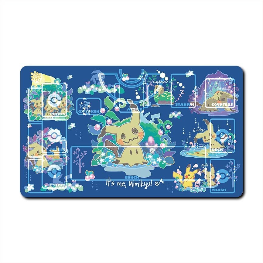 แผ่นรองการ์ด Pokemon TCG: Gengar Ninetales Rowlet Psyduck