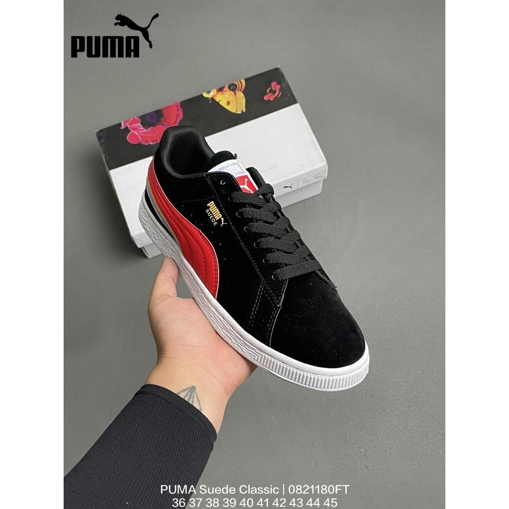 พูม่า PUMA Suede Classic - Trendy Durable and Comfortable Casual Sportswear as Worn by Celebrities รองเท้าบุรุษและสตรี ร