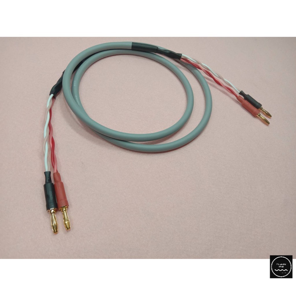 ..สายลำโพง canare 4s8 ราคาต่อ1เส้นประกอบพร้อมใช้งาน มี 2สี ดำ กับ เทา..