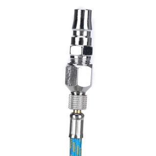 AURO Airbrush ท่อ,พร้อมขั้วต่อ 1/8 นิ้วสีฟ้าแปลงหลอดลม, Universal Nylon Air Pump อุปกรณ์เสริม Air Compressor