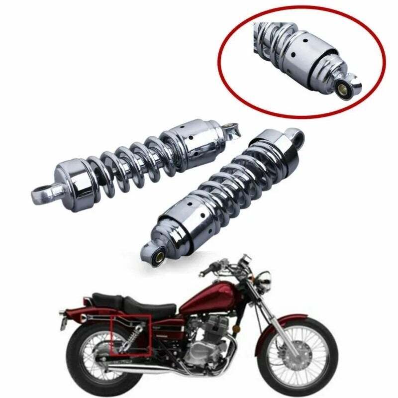 TC Motorcycle Rear Shocks Absorbers Suspension For Honda CMX250 CMX 250 Rebel CA250 1986-2014 2013 2012