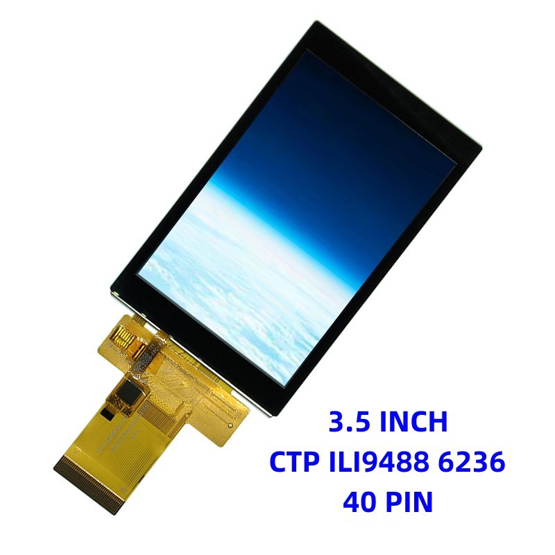 3.5 Inch CTP ILI9488 6236 LCD Capacitive Touch Panel Factory electronic 480*320 TFT 40 PIN DIY Displ