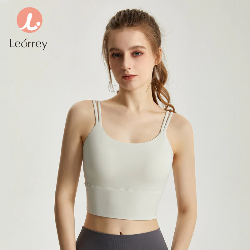 Leorrey เสื้อชั้นในฟิตเนสสปอร์ต มีแผ่นรอง ปิดหน้า สำหรับวิ่ง/โยคะ thumbnail 7