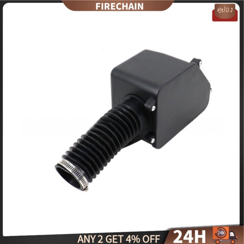 กล่องกรองอากาศเครื่องดูดฝุ่น Bend Head Air Filter Box Assembly ใช้งานร่วมกับ GY6 150cc ATV Go Kart สกู๊ตเตอร์ Moped Quad