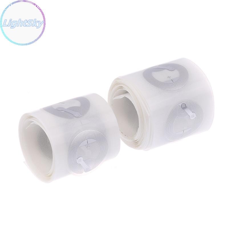 Lightsky 50/100 ชิ้น NFC แท็ก Nfc215 ชิปป้ายสติกเกอร์ RFID ป้ายอิเล็กทรอนิกส์สติกเกอร์สําหรับ Access Control สมาร์ท Key Rewritable TH