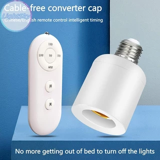 LightSky รีโมทคอนโทรลไร้สาย E27 ซ็อกเก็ตโคมไฟ 8M สําหรับหลอดไฟ LED ซ็อกเก็ตโคมไฟชุดไร้สาย AC180-250V TH