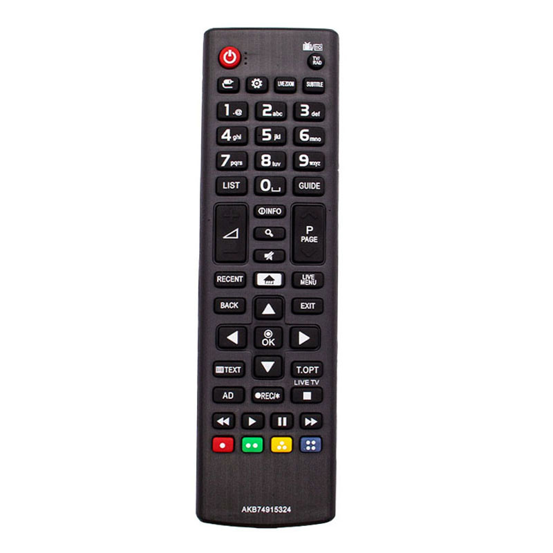 ใช้สําหรับ LG AKB74915324 รีโมทคอนโทรลไร้สาย ABS เปลี่ยน 433MHz สําหรับ USed สําหรับ LG AKB74915324 ตัวควบคุมทีวี LED LCD โทรทัศน์อัจฉริยะ ใหม่