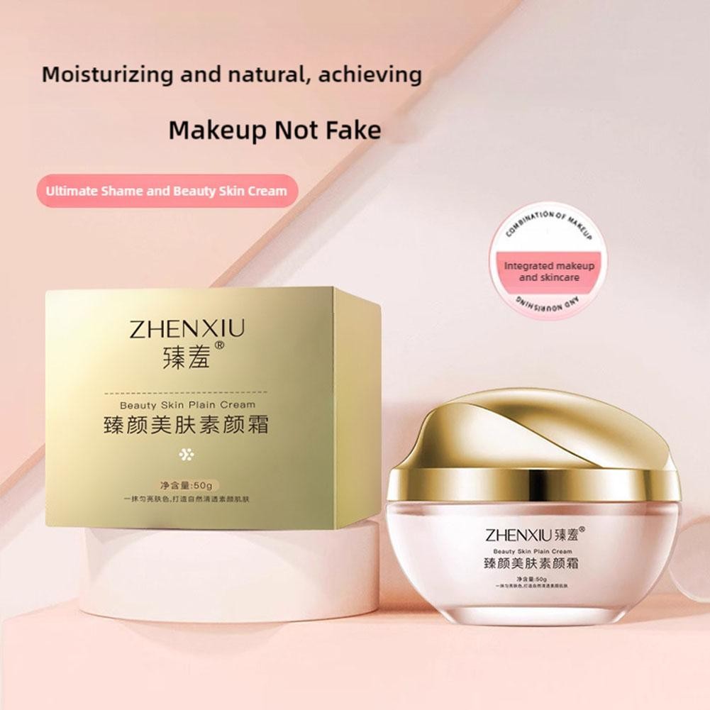 Zhenxiu Tone Up Cream Moisturizing Brightening Lazy Face Cream แต่งหน้า