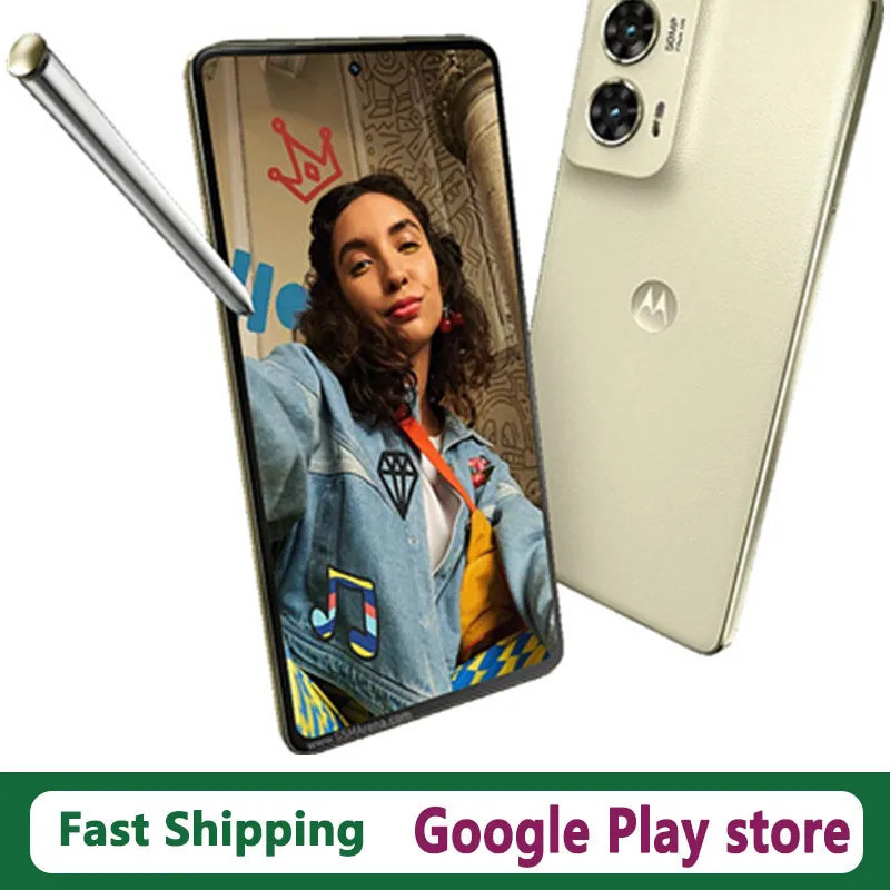 Global Version Motorola Moto G Stylus 5G 2024 XT2419 โทรศัพท์มือถือ Snapdragon 6 Gen 1 ลายนิ้วมือ 6.