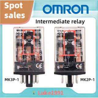 รีเลย์กลาง Omron MK3P-l MK2P-l AC220V DC24V 6V 12V