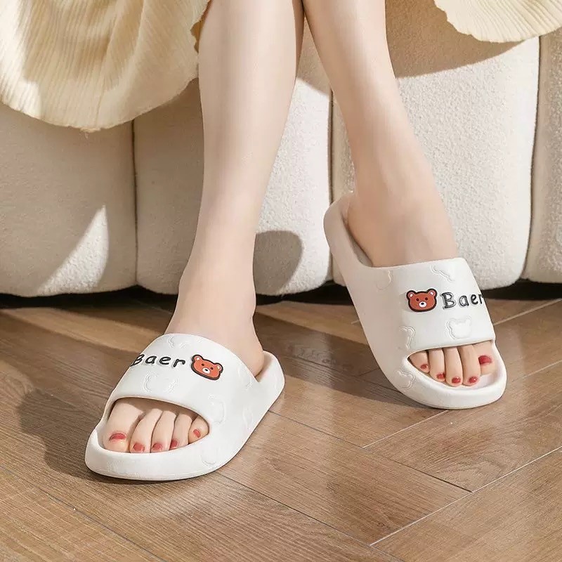 ManBu8🌞พร้อมส่ง🚚รองเท้าแตะวัสดุEVA น้ำหนักเบาหวิว นุ่มนิ่ม สวมใส่สบาย ไว้ใช้งานในบ้าน หรือสวมใส่ขนาดทำงานในอาคาร(LT-BEB)