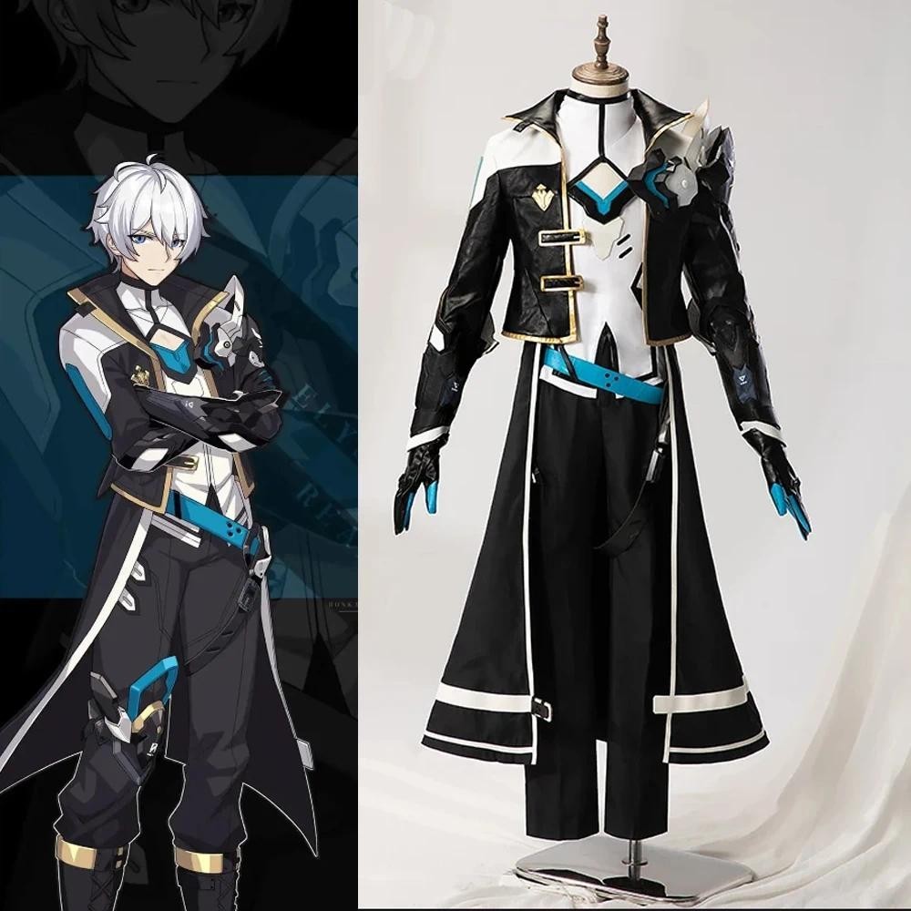 ชุดคอสเพลย์ Kevin Kaslana จากเกม Honkai Impact 3 เครื่องแต่งกายครบเซต รวมถึงวิกผม รองเท้า coat trenc