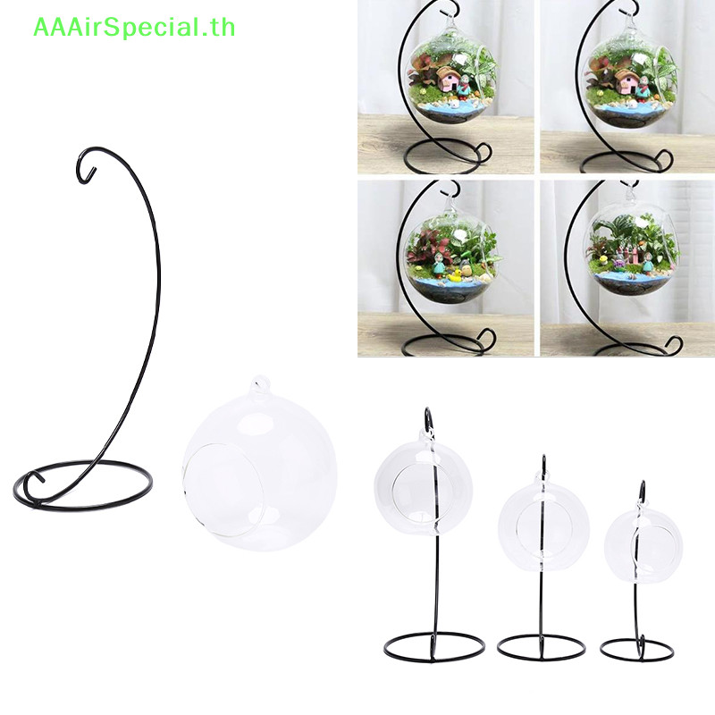 Aaairspecial แจกันแก้วใส แบบแขวนกระถางต้นไม้ และสวนขวด