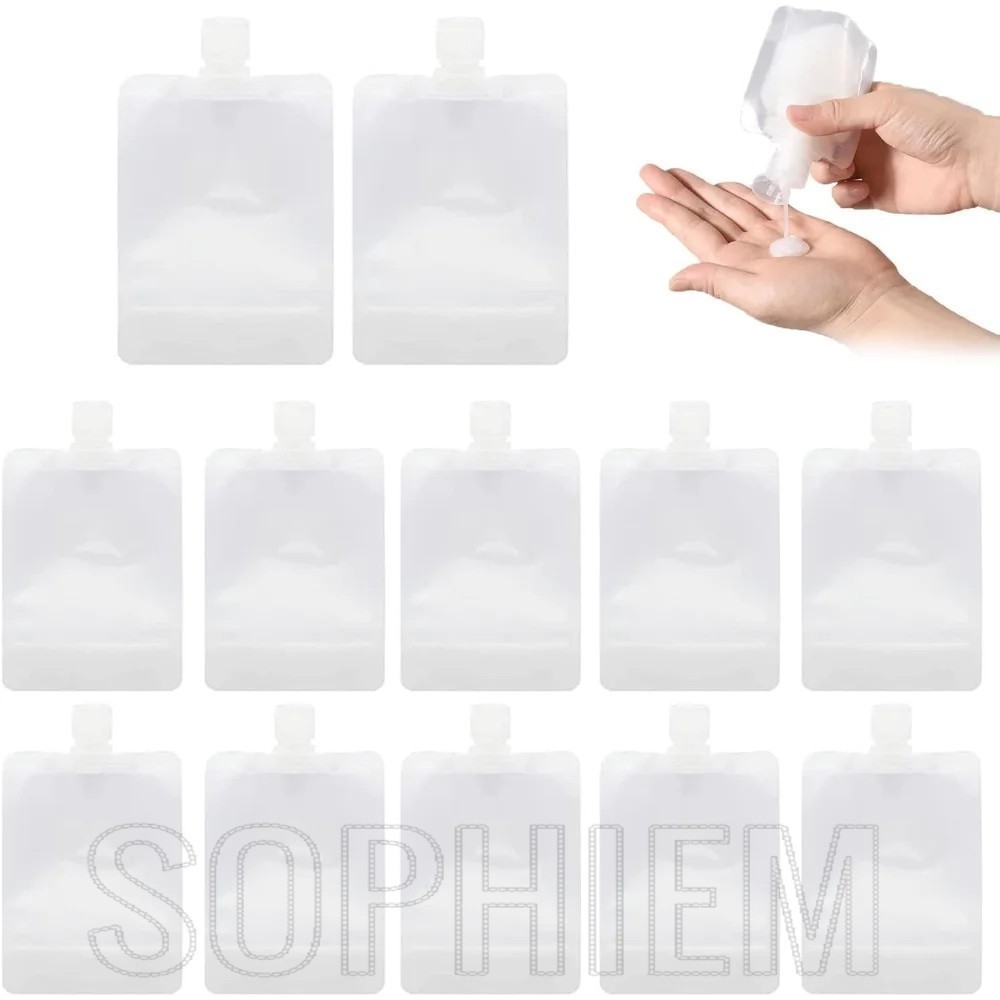 SFSE-Plastic Stand Up Spout Pouch - 30/50/100ml Lotion Fluid Packaging Bag - For Shampoo Cosmetic St