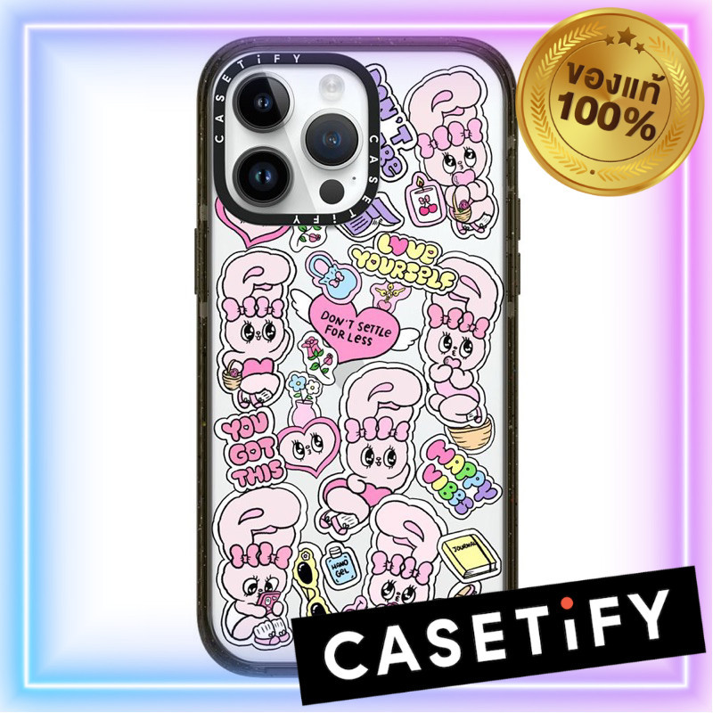 [ Pre-Order ] ของแท้ Casetify 15ProMax/14ProMax/13/12 Esther Bunny You Got This Case