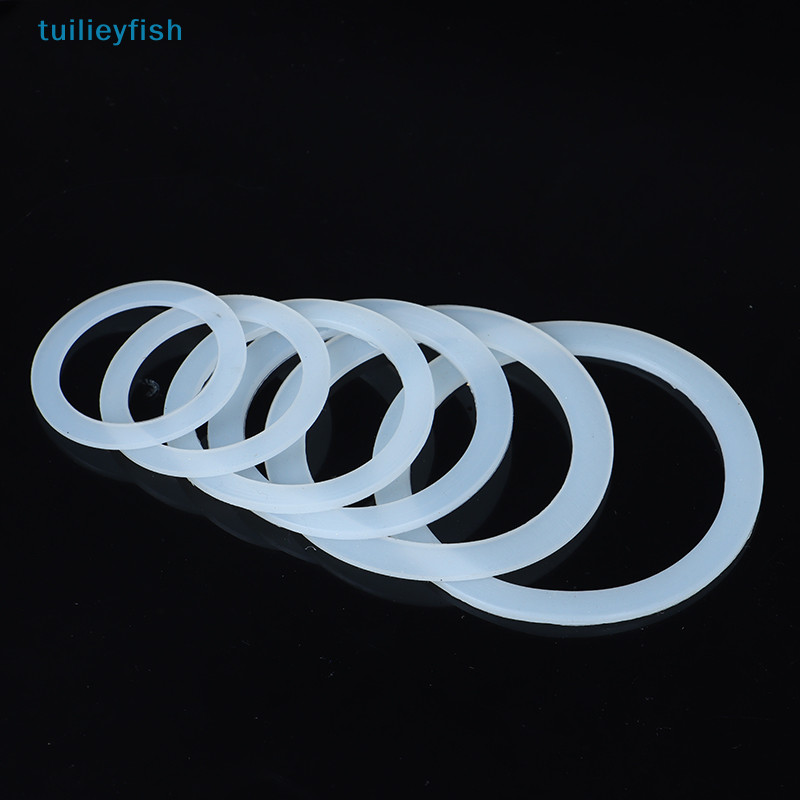 【tuilieyfish】ปะเก็นแหวนซีลซิลิโคน ยืดหยุ่น สําหรับเครื่องชงกาแฟ Moka Pot Espresso