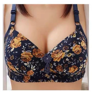 เสื้อใน #Daisy A1 บราสำหรับผู้หญิงขนาดพลัสไม่มีฟองน้ำและสวมใส่สบาย บราแบบคัพ BC สวมใส่สบาย