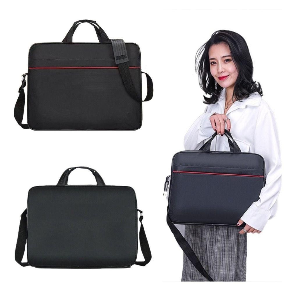 Quillan กระเป๋าเอกสาร Crossbody, แฟ้มโฟลเดอร์กระเป๋าขนาดใหญ่ความจุธุรกิจ Tote Bolsas, Simple กระเป๋าถือ Thicken Multi-layer ธุรกิจกระเป๋าเอกสาร Commute