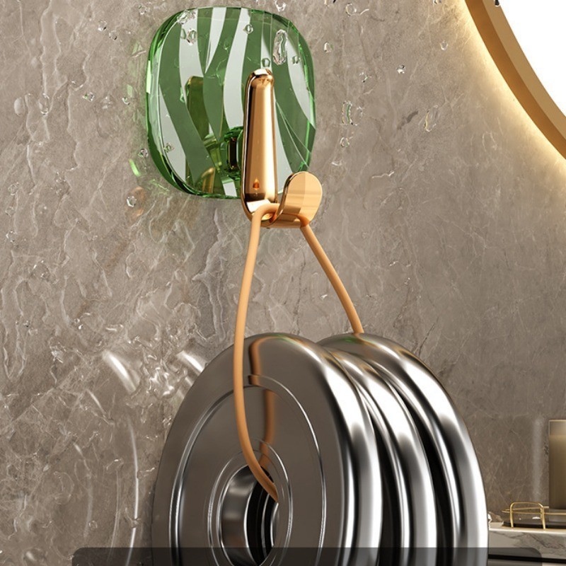 [ Featured ] ตะขอแขวนติดผนังห้องน้ํา - ชั้นเก็บของประหยัดพื้นที่ - ที่แขวนประตูตู้เสื้อผ้า - ที่แขวนของ กันน้ํา กันชื้น - อุปกรณ์จัดระเบียบในครัวเรือน - รูปที่ 5