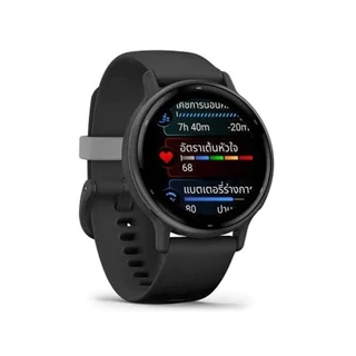 Garmin Vivoactive 5 Music, Black/Slate 010-02862-50 Smart Watch รับประกันศูนย์ไทย 2 ปี By Aquapro