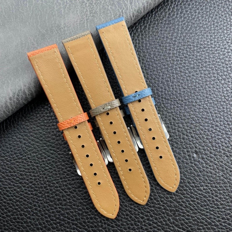 สายนาฬิกาข้อมือ สายหนังวัวแท้ ขนาด 12 มม. 14 มม. 16 มม. 18 มม. 20 มม. สําหรับผู้ชาย และผู้หญิง