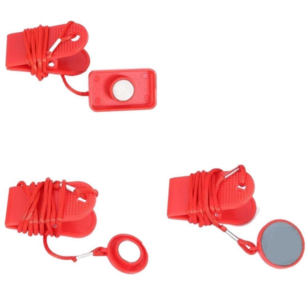 คิวบาลินารายณ์ ลู่วิ่งแม่เหล็กล็อคความปลอดภัย,ปลอดภัย เน่าเปื่อย ลู่วิ่งความปลอดภัยคีย์,ฟิตเนสอุปกรณ์บริการสากลติดตั้งง่ายบ้ - รูปที่ 2