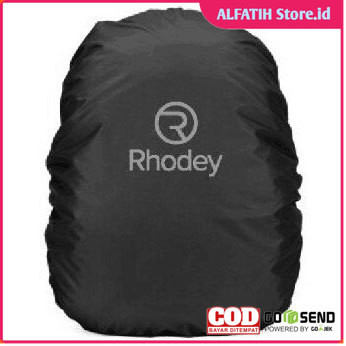 Rhodey Rain Cover Waterproof Backpack 30-40L - สีดํา - OMBG37BK