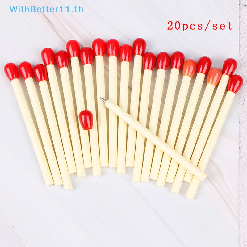 Better ปากกาลูกลื่น ขนาดเล็ก แบบพกพา 20 ชิ้น ต่อชุด TH