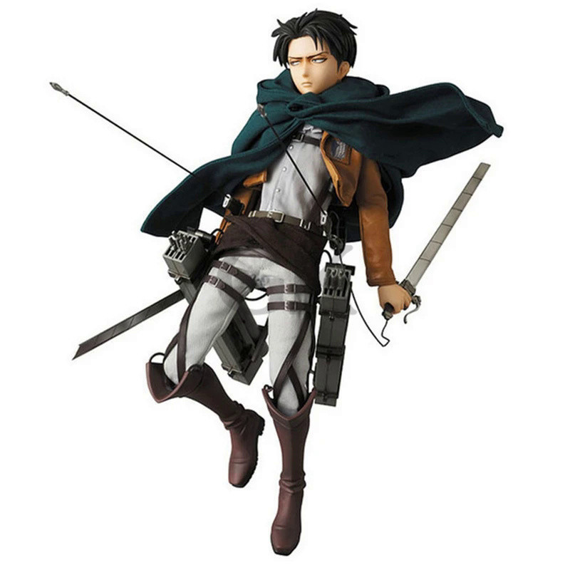 GK 18cm Attack on Titan Figure Rival Ackerman Action Figure Package Ver. Levi PVC Action Figure Rivaille Collection Mode