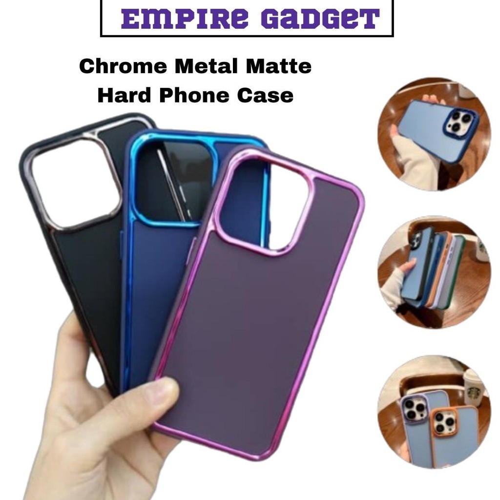 ปลอกโลหะโครเมียม REALME 5,5i,6i,9,9i,10,10 Pro,10 Pro Plus,C21Y,C25Y,C30,C30S,C53,C55 ป้องกันกล้องเค