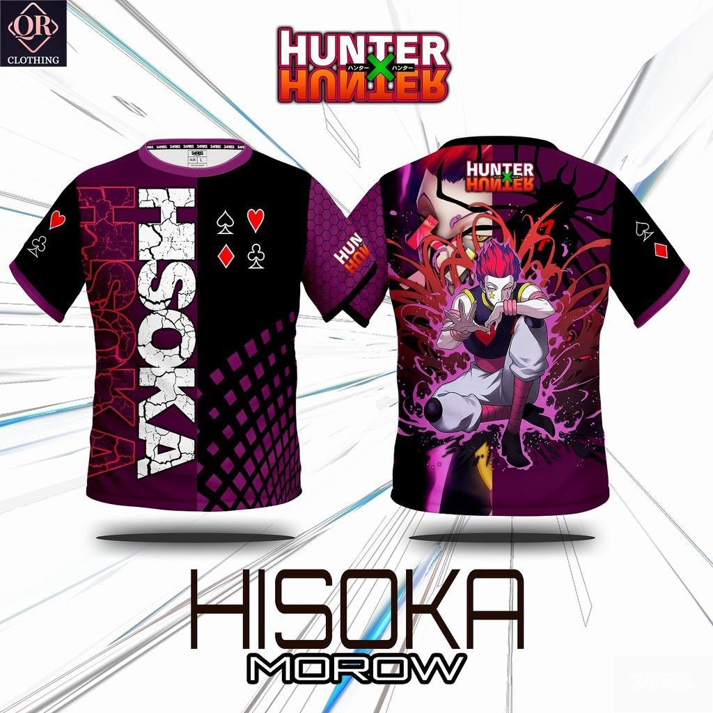 (QR Clothing) เสื้อเชิ้ต ลาย HunterXhunteR Hisoka Morow