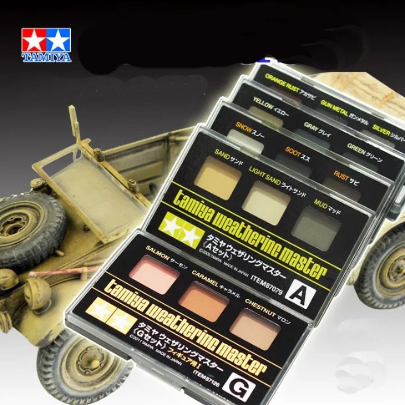Tamiya Weathering Master Set A B C D E F G H
