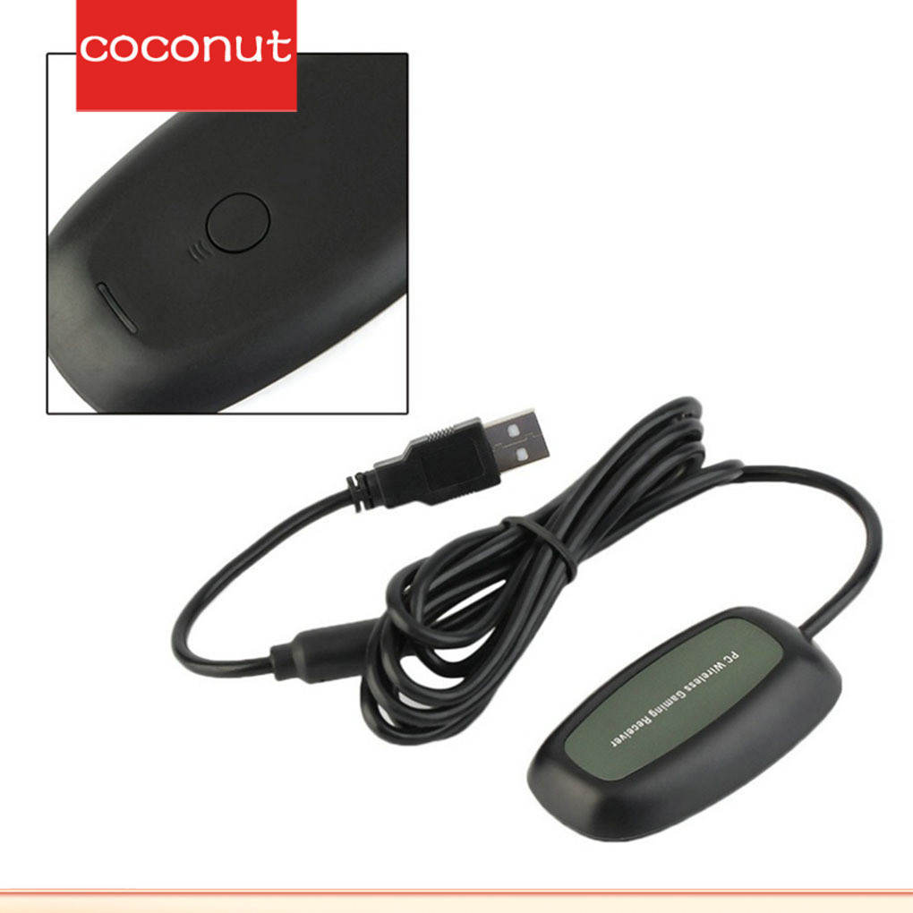 【Coco】อะแดปเตอร์รับสัญญาณ Usb สําหรับ XBOX360 Controller Wireless Receiver PC Laptop