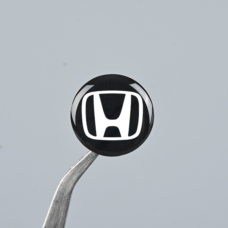 สติกเกอร์โลโก้รถยนต์ ทรงกลม ลาย Honda City Civic HRV Accord CRV eNS1 Fit XRV 1 ชิ้น