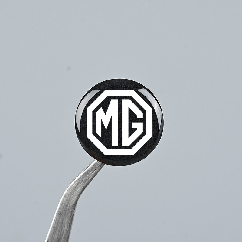 สติกเกอร์โลโก้ MG ทรงกลม สําหรับตกแต่งรถยนต์ MG MG5 3 4 EP HS ZS EV Extender VS HEV MG 4 Electric MG4 EV 1 ชิ้น