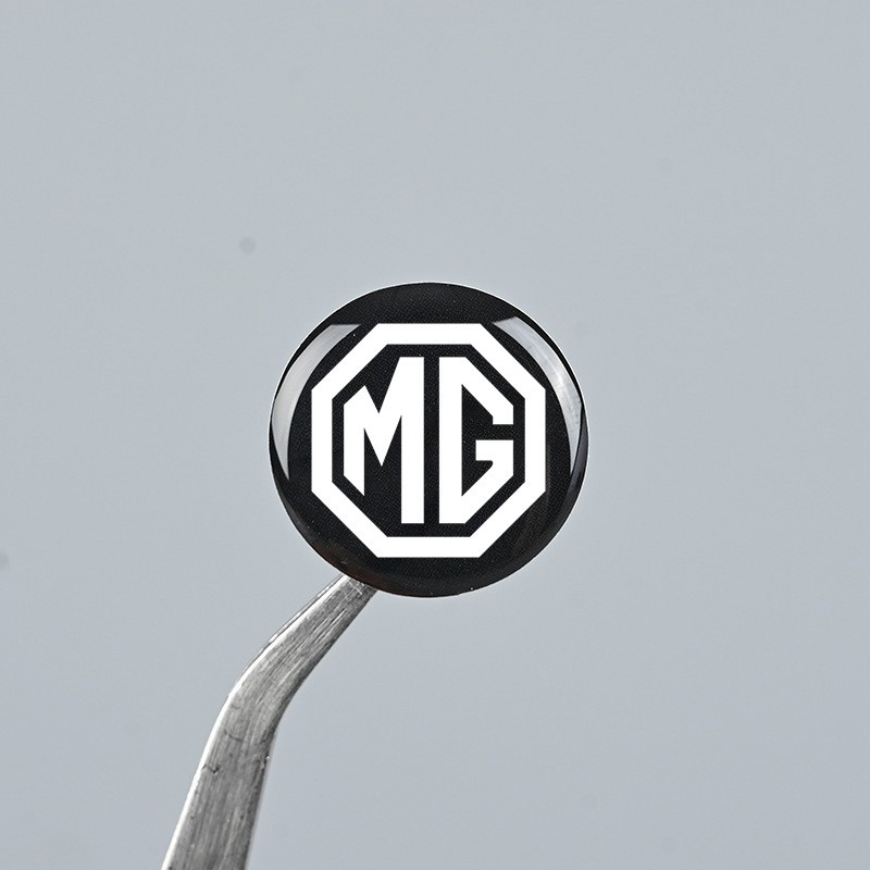 สติกเกอร์โลโก้ MG ทรงกลม สําหรับตกแต่งรถยนต์ MG MG5 3 4 EP HS ZS EV Extender VS HEV MG 4 Electric MG4 EV 1 ชิ้น – โปรปัง