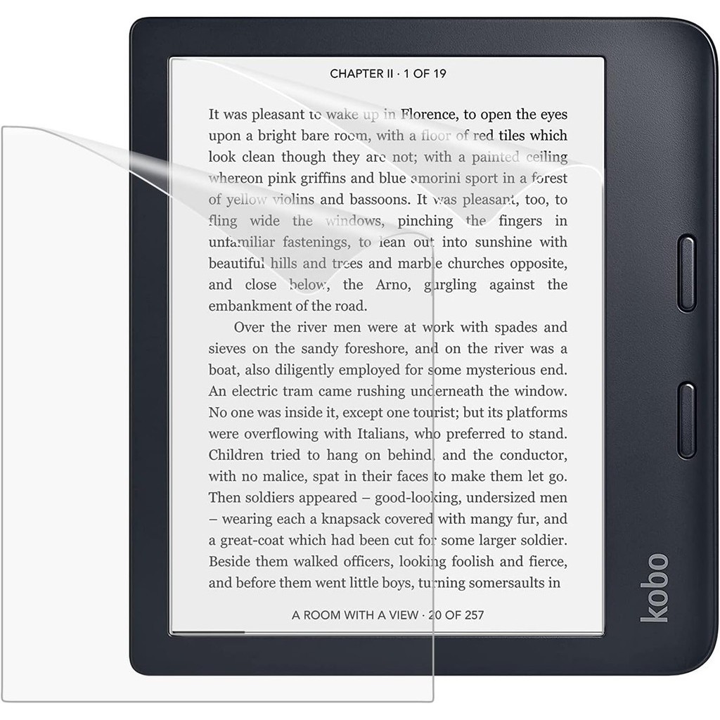 Moko ฟิล์มกันรอยหน้าจอ PET เนื้อแมตต์ ป้องกันรอยขีดข่วน สําหรับ Kobo Libra 2 E-Reader 7 นิ้ว 2021