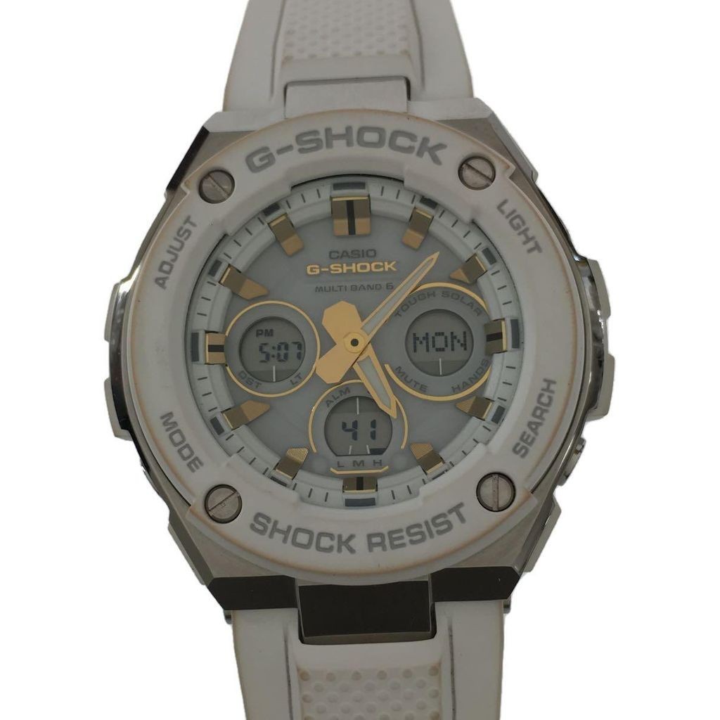 Casio นาฬิกาข้อมือ G-Shock G-Steel พลังงานแสงอาทิตย์ สําหรับผู้ชาย ส่งตรงจากญี่ปุ่น มือสอง
