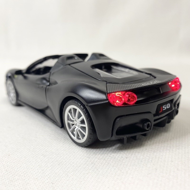 รถของเล่น รถโมเดลเหล็ก เฟอรารี่ Ferrari J50 เปิดประทุน มาใหม่ มีไฟมีเสียง สวยจัดๆ😍 ยาว 6 นิ้ว สเกล 1