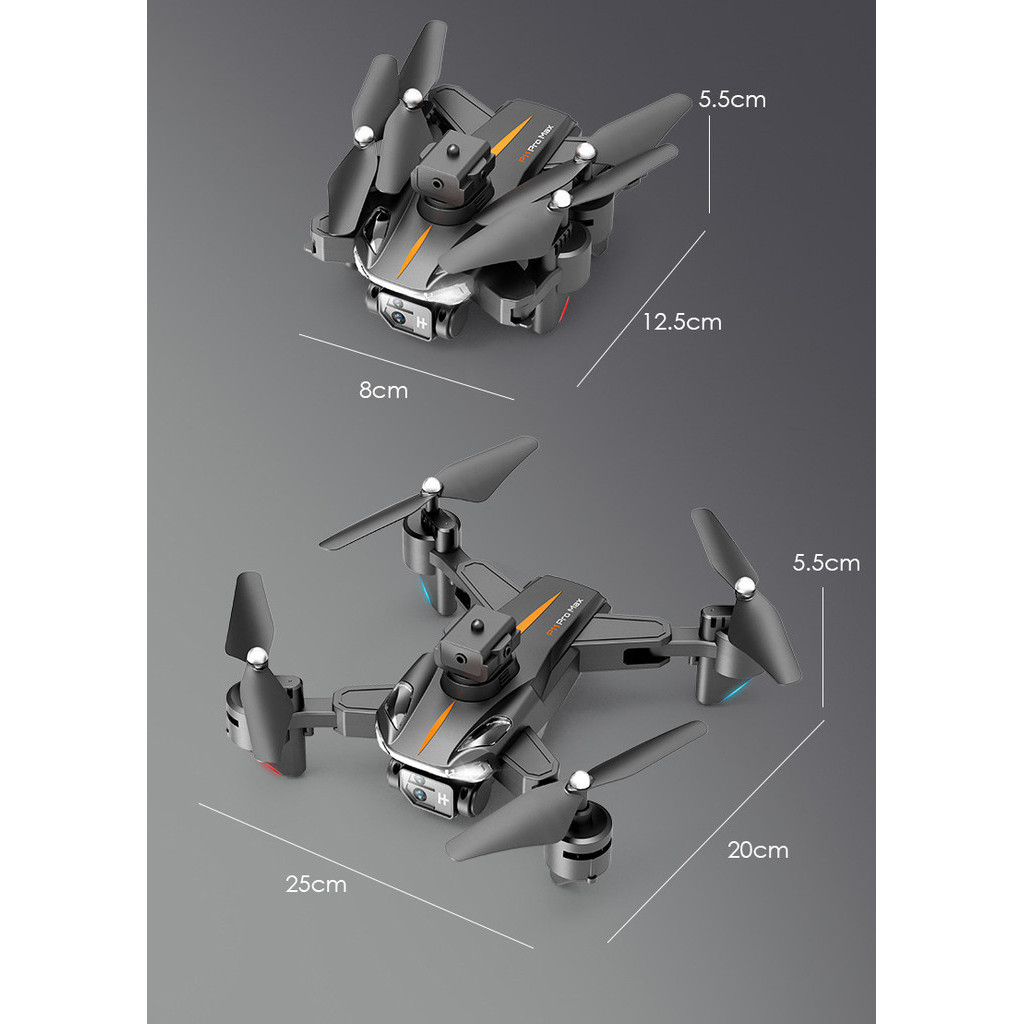 P11s โดรนออปติคอลไหล 8K HD กล้องคู่ หลีกเลี่ยงอุปสรรค อายุการใช้งานแบตเตอรี่ยาวนาน รีโมตคอนโทรล ของเล่น เครื่องบิน คอร์ดคอปเตอร์ - รูปที่ 6