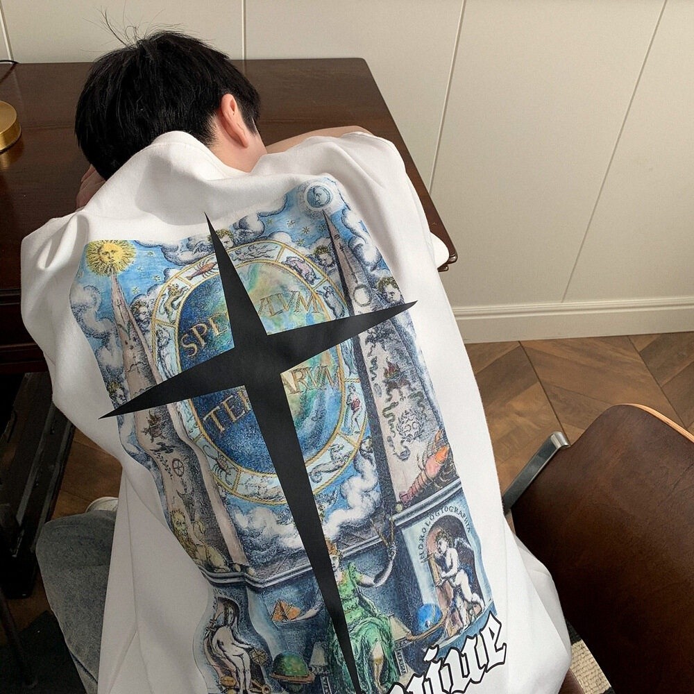 （จัดส่งตลอด 24 ชั่วโมง）Angle Official เสื้อยืด oversize 2024 เสื้อยืดผู้ชาย22081806