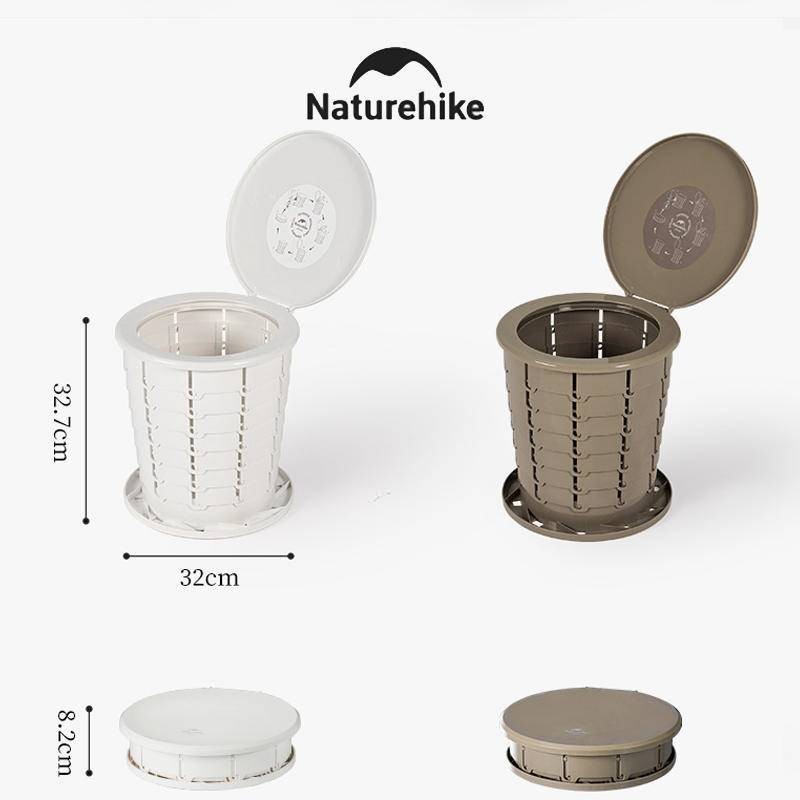 Naturehike ถังขยะ อเนกประสงค์ พับได้ แบบพกพา สําหรับตั้งแคมป์ เดินป่า กลางแจ้ง