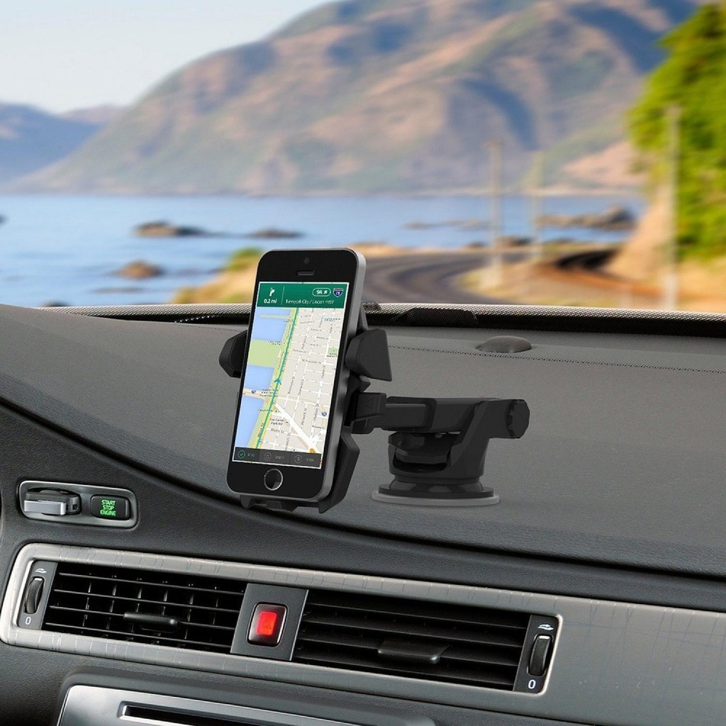HP GTWIN ที่วางโทรศัพท์ในรถยนต์ Dashboard Long Neck Smartphone Clamp ปรับได้ - UC8689 - Tinari