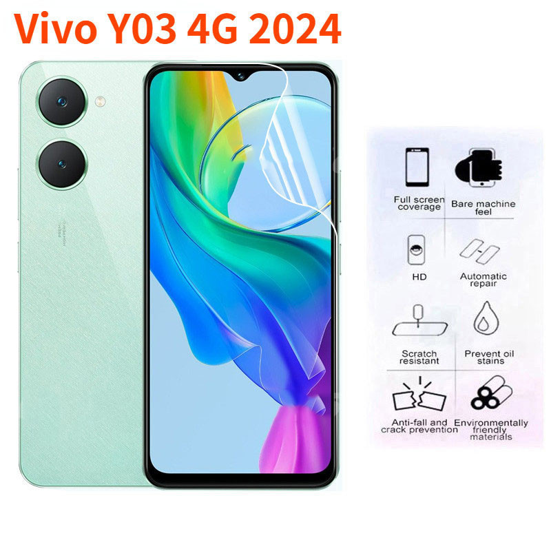 ฟิล์มกระจกนิรภัย สําหรับ Vivo Y18 Y03 Y27s Y27 Y17s Y02t Y02a Y02s Y02 Y01 Y16 ฟิล์มใส ฟิล์มด้าน ฟิล