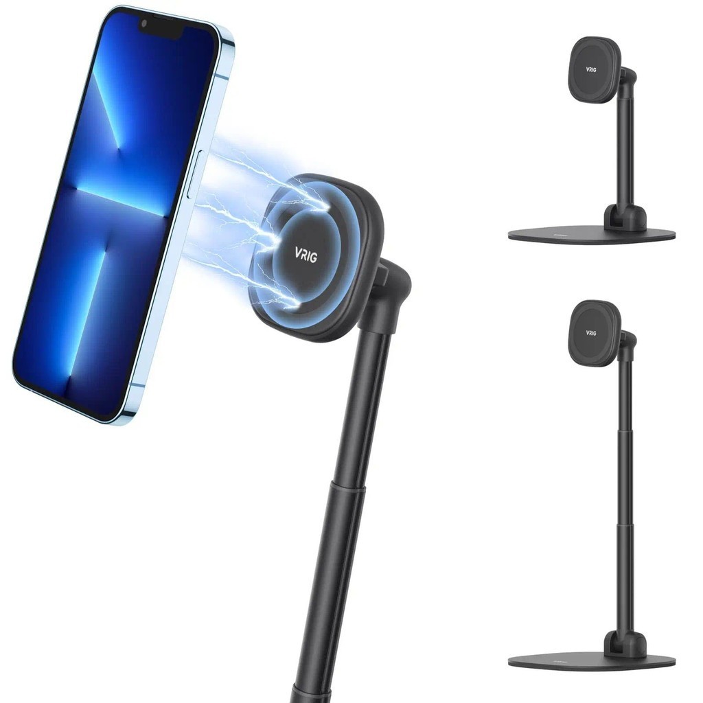 Uurig VRig ที่วางโทรศัพท์มือถือ แบบแม่เหล็ก ปลอดภัย สําหรับ iPhone 15 14 13 12 Series