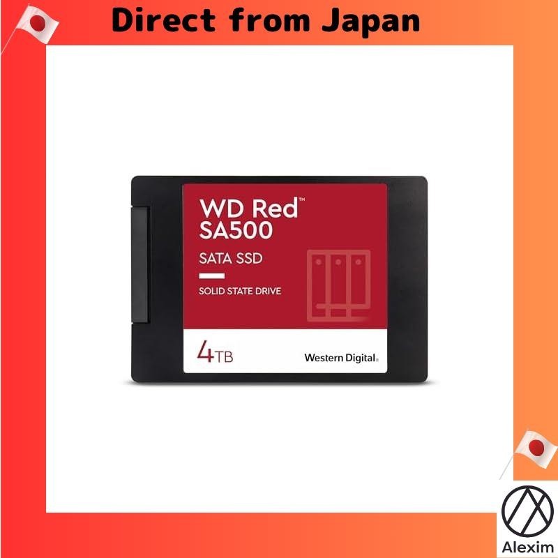 [ส่งตรงจากญี่ปุ่น] Ssd Wd Red Sa500 Sata 4.0Tb เป็นผลิตภัณฑ์ดิจิทัลตะวันตก
