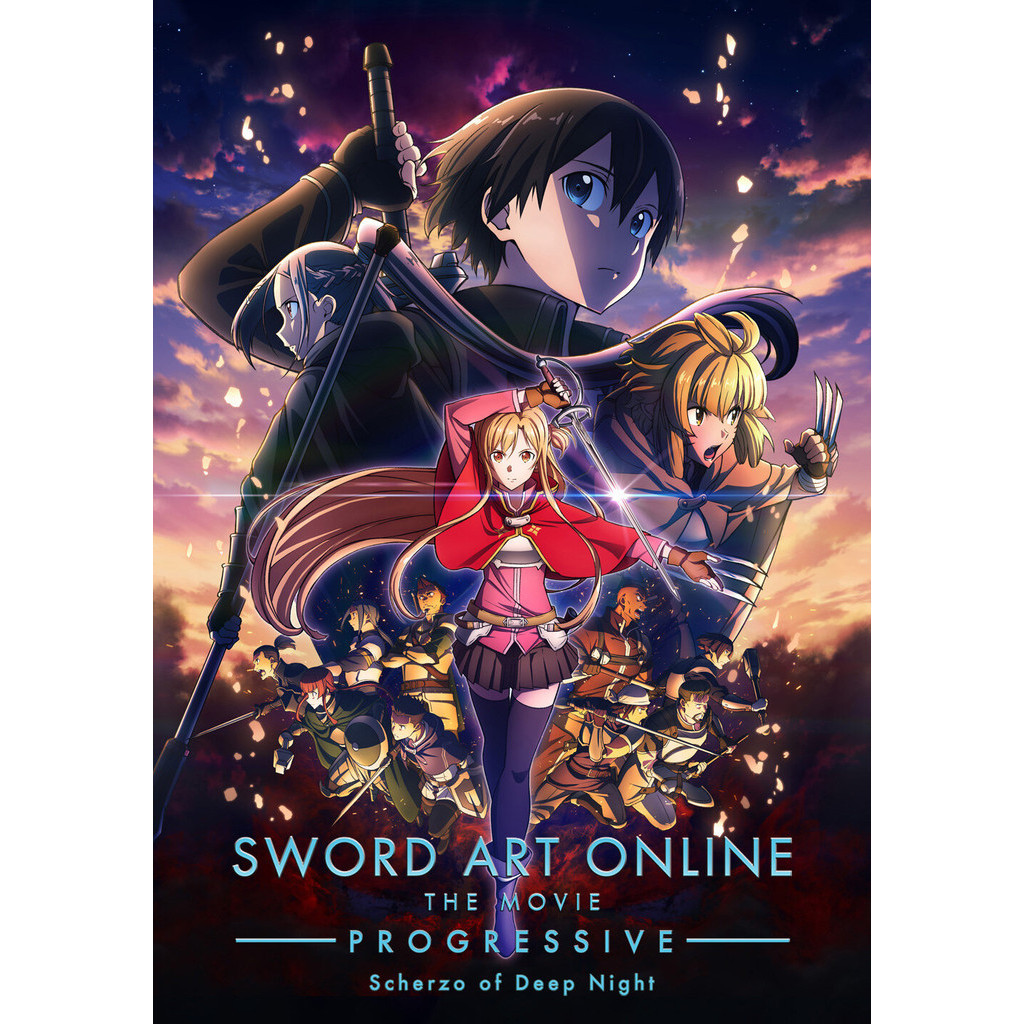 Sword Art Online the Movie Progressive Scherzo of Deep Nightสแกรโซแห่งสนธยาโศก (2022) DVD Cartoon ให