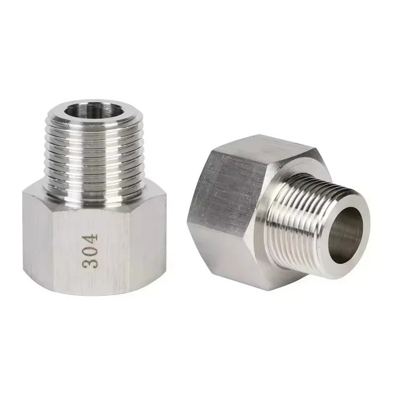 อะแดปเตอร์บุชชิ่งลดขนาดหกเหลี่ยมสแตนเลส 304, G1/4″ BSP ตัวเมียเป็นตัวผู้ M10 M12 1/8″ 1/4″ 3/8″ BSP NPT ราคา ถูกที่สุด ดีลบีเคเค แกลเลอรีภาพที่ 9